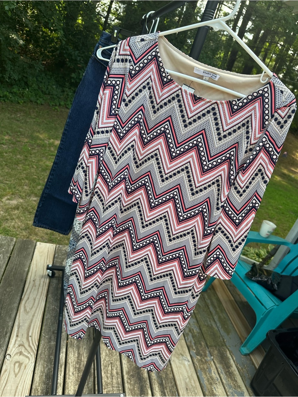 Women’s vintage 70s tunic dress
